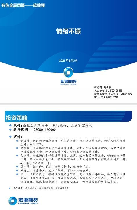 黑色金屬周報 鋼材市場供需博弈加劇，年內或維持窄幅震蕩